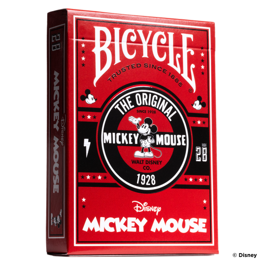 Disney Classic Mickey Mouse inspired Playing Cards by Bicycle