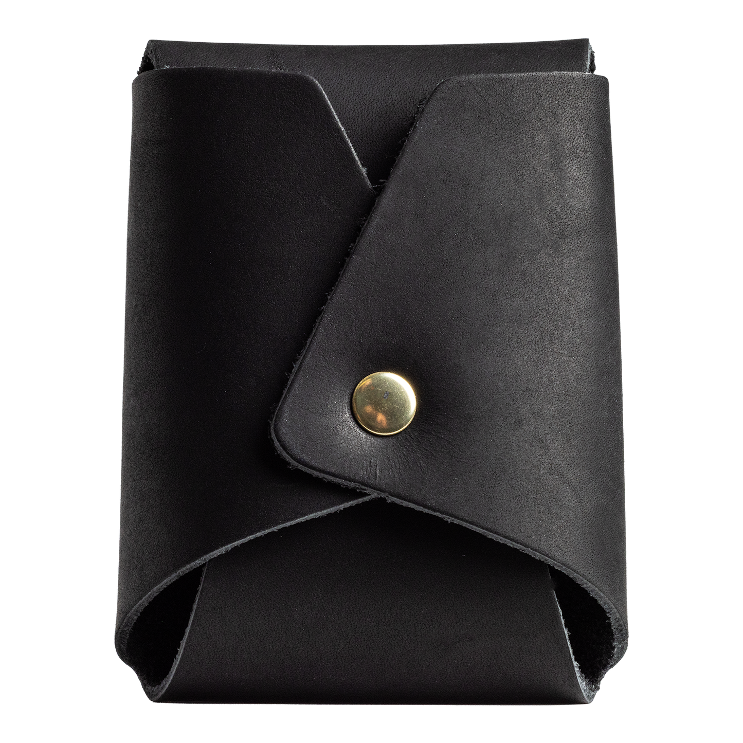 Bicycle Black Leather Card Case