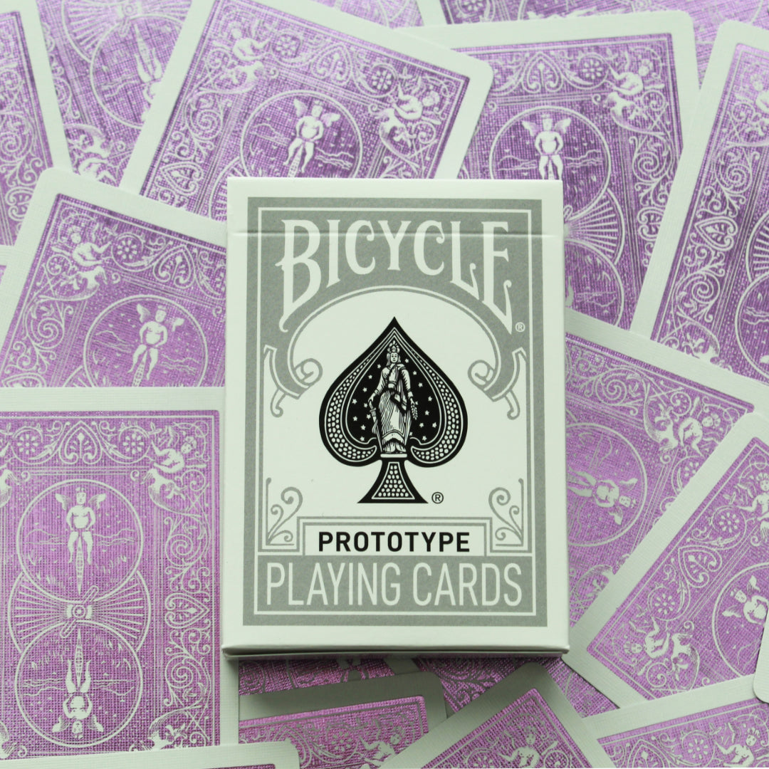 Bicycle Light Purple Cold Foil Prototype