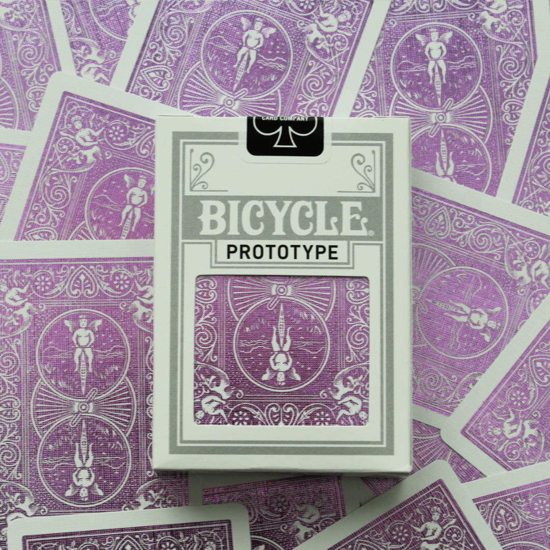 Bicycle Light Purple Cold Foil Prototype