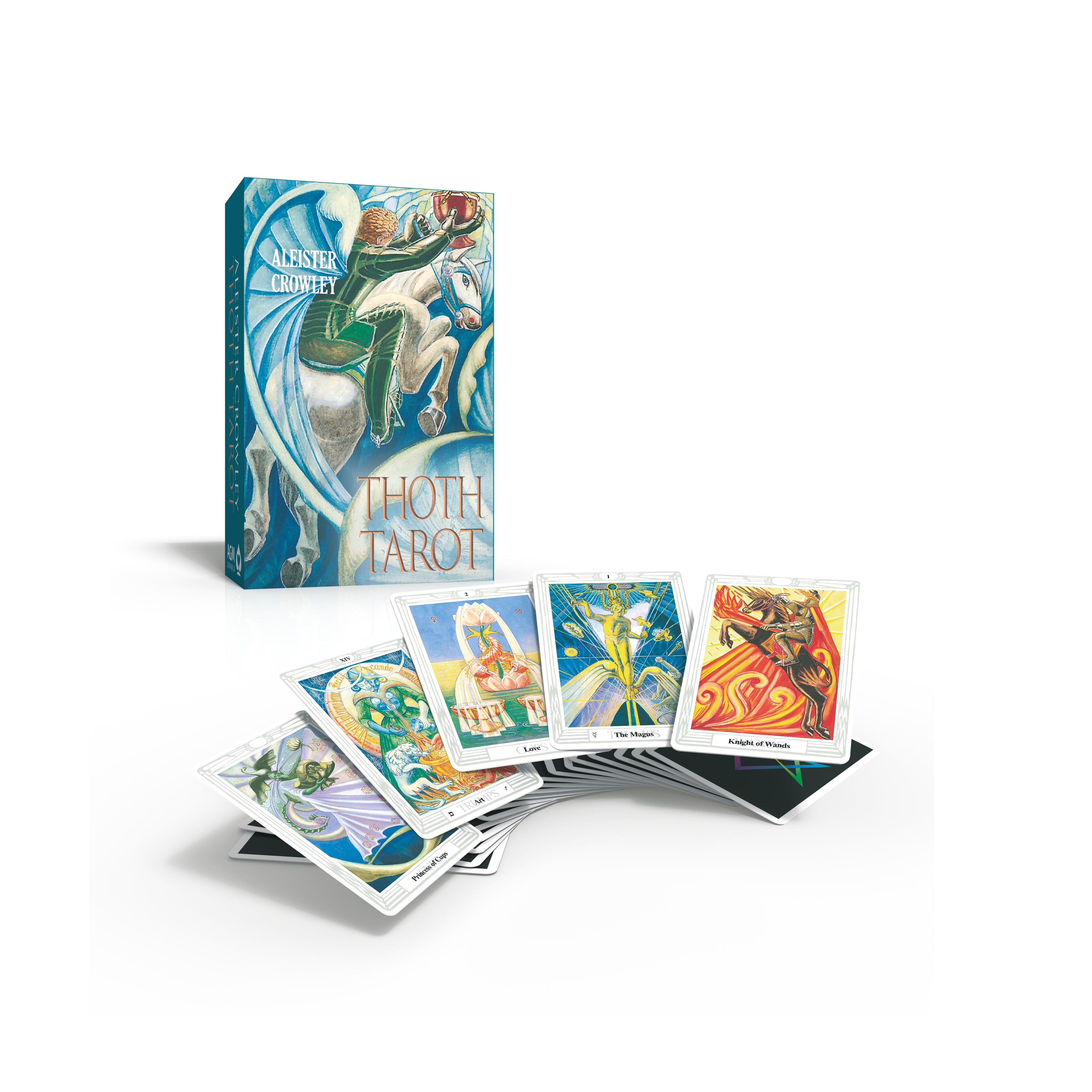 AGM Urania Aliester Crowley Toth Tarot – Cardtopia