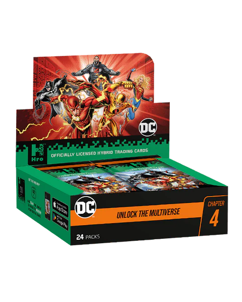 DC | Hro Chapter 4 Hybrid Trading Cards Collection: 24-Pack Mega Booster Box, 168 Cards